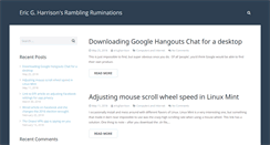 Desktop Screenshot of ericgharrison.com